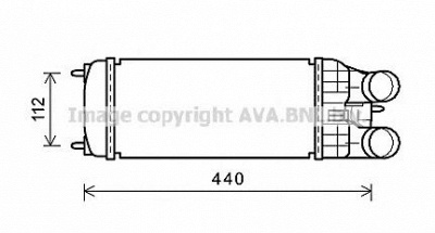 AVA QUALITY COOLING pea4361 -  Интеркулер